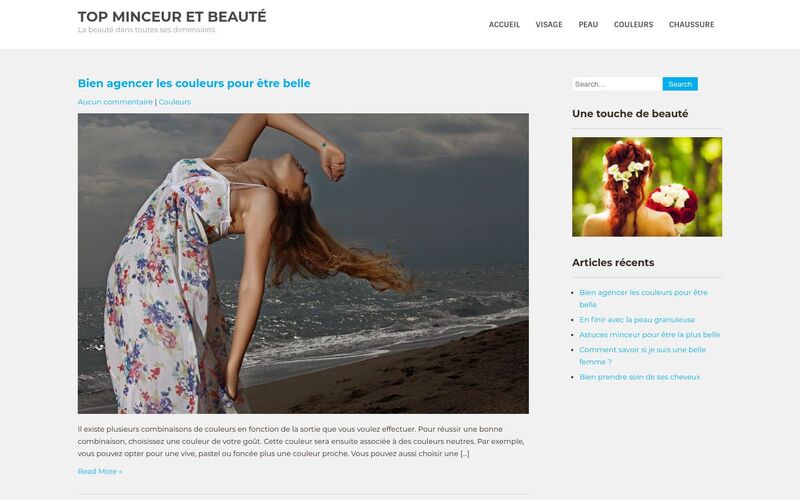 Top minceur et beauté - Pour être belle, bien dans son corps et en pleine forme